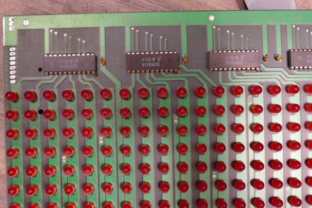 Top detail of sub panel